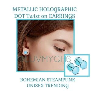 8mm DOT Twist On Earrings